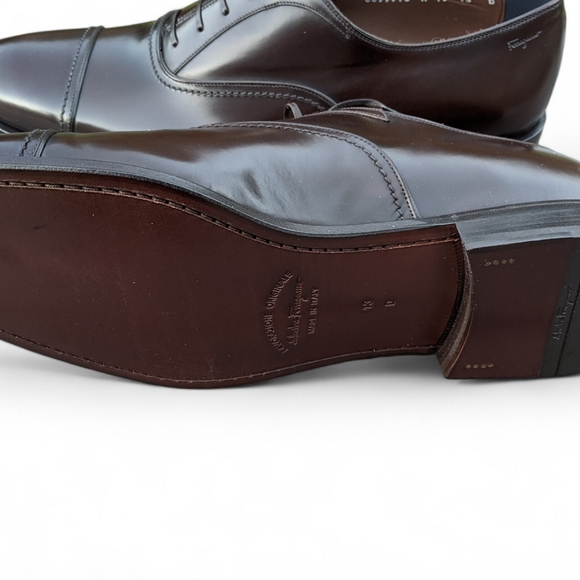Ferragamo Mens Shoes Size 13 D New With Box - Picture 4 of 5